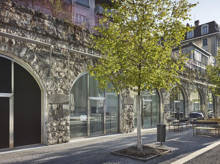 unico Puertas, unico Ventanas and thermfix light Fachadas - MCBA Cantonal Museum of Fine Arts, Lausanne located in Lausanne, Suiza