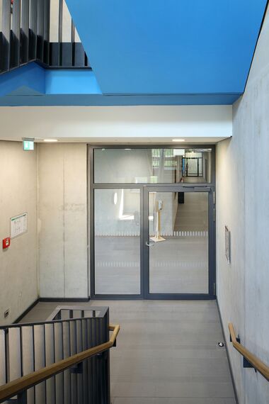 fuego light Ventanas, fuego light Puertas, presto 60s Puertas and presto 50 Puertas - Centro de formación vocacional BBZ Dithmarschen located in Heide, Alemania