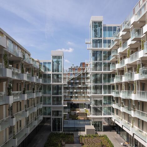 presto 50 Puertas, presto 50 Ventanas, unico xs Ventanas and thermfix vario Fachadas - Fenix I, Rotterdam located in Rotterdam, los Países Bajos