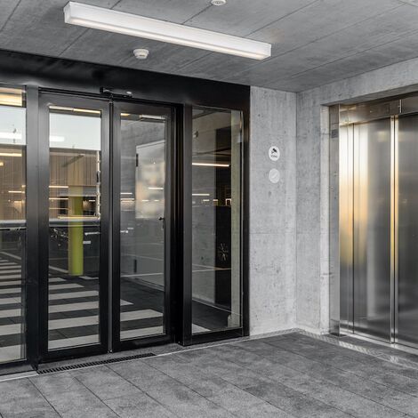fuego light Sistemas de correderas, fuego light Puertas and presto 50 Puertas - Uster Hospital located in Uster, Suiza