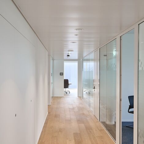 unico Ventanas, fuego light Puertas, thermfix vario Fachadas, unico Puertas, fuego light Sistemas de correderas, unico Sistemas de correderas and presto xs Puertas - Forster Campus, Romanshorn located in Romanshorn, Suiza