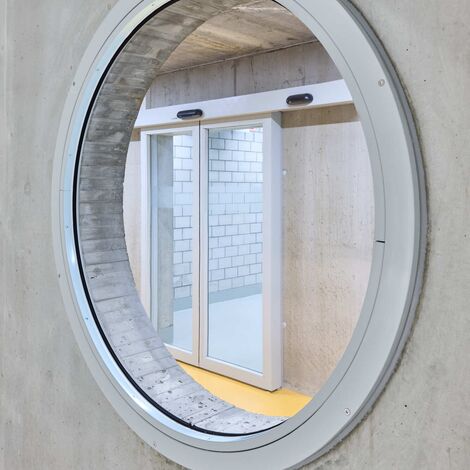 fuego light Sistemas de correderas, fuego light Puertas and unico Puertas - St. Galler Kantonalbank Hall located in St. Gallen, Suiza