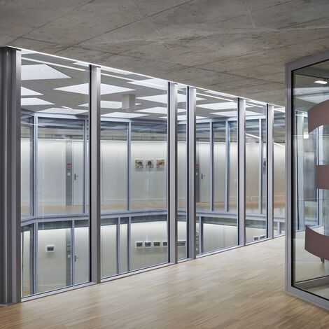 thermfix vario Fachadas, fuego light Puertas and fuego light Sistemas de correderas - Zentrum Biffig, Schötz located in Schoetz, Suiza