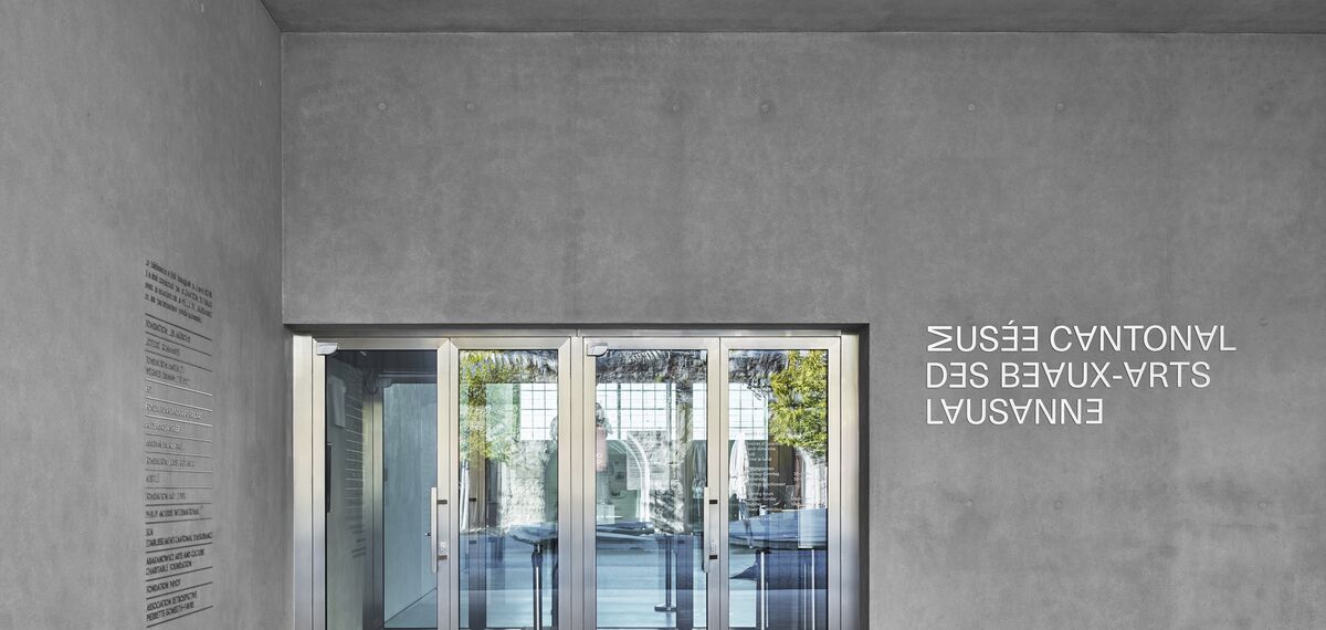unico Puertas, unico Ventanas and thermfix light Fachadas - MCBA Cantonal Museum of Fine Arts, Lausanne located in Lausanne, Suiza